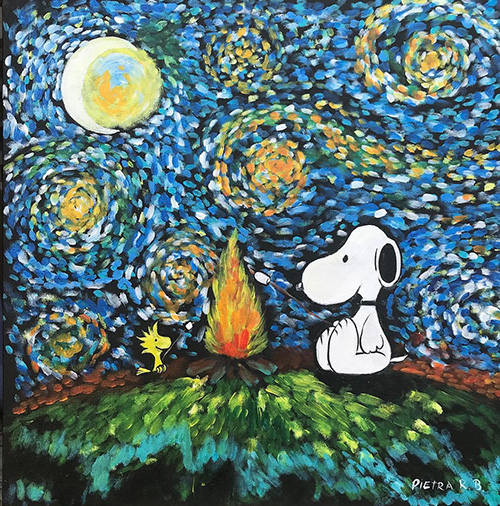 Snoopy - 50 x 50 - AST - 2018